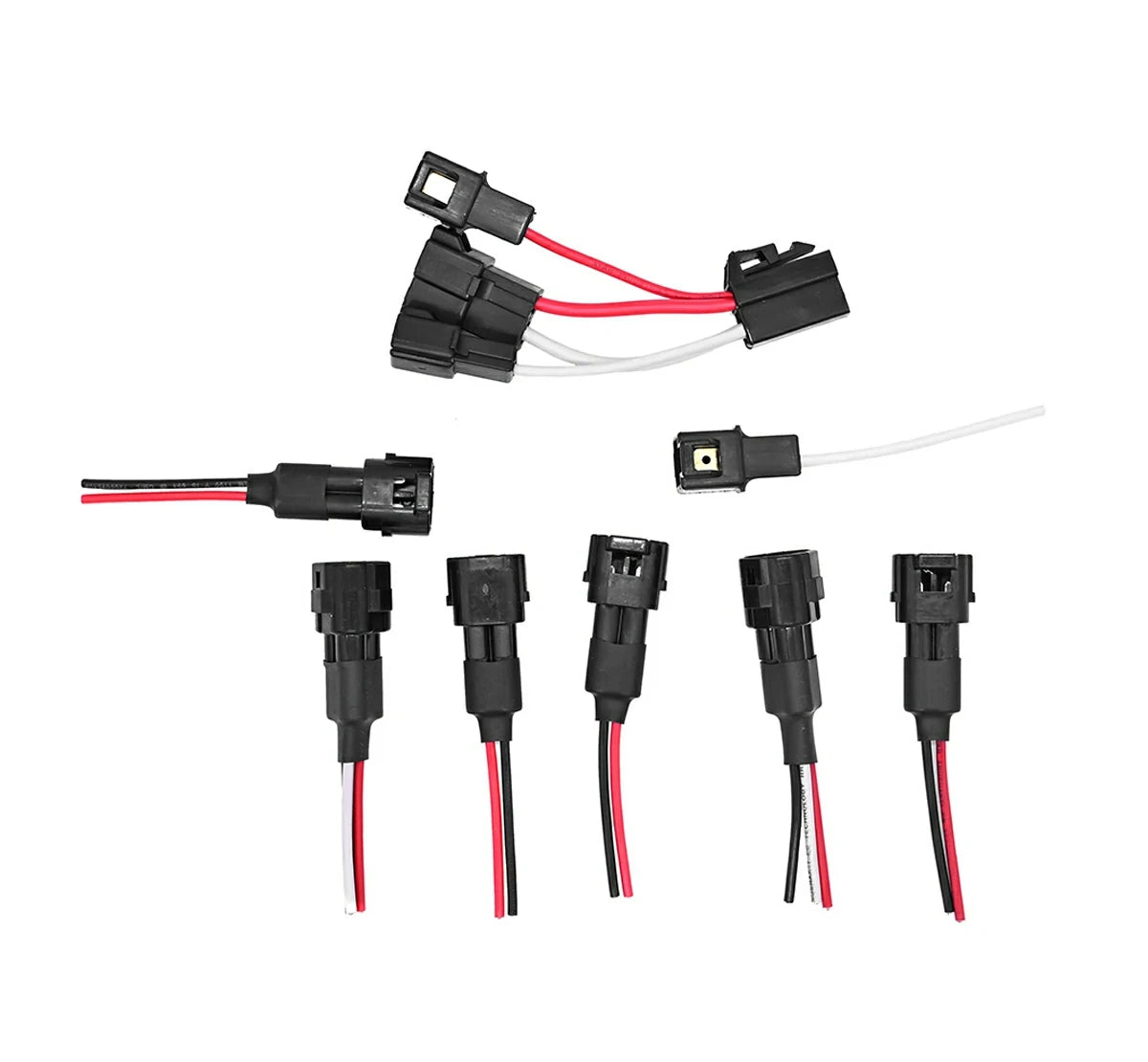 Motorcycle aux/fog lights dual switch wire harness for maddog dual switch