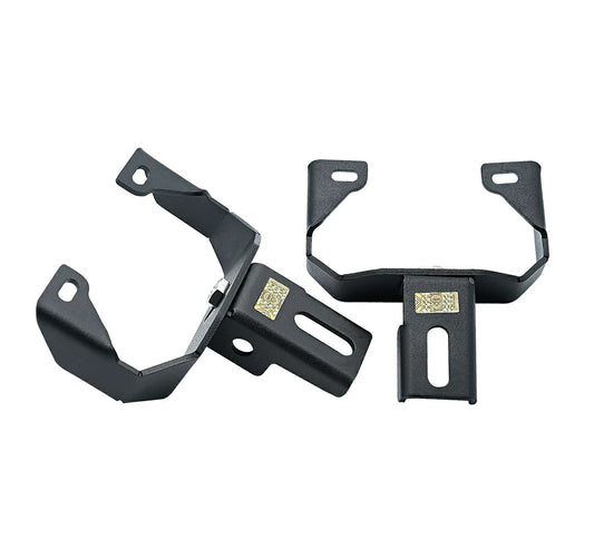 Motorcycle fog/aux light mount black for hero xpulse 200 by maddog 