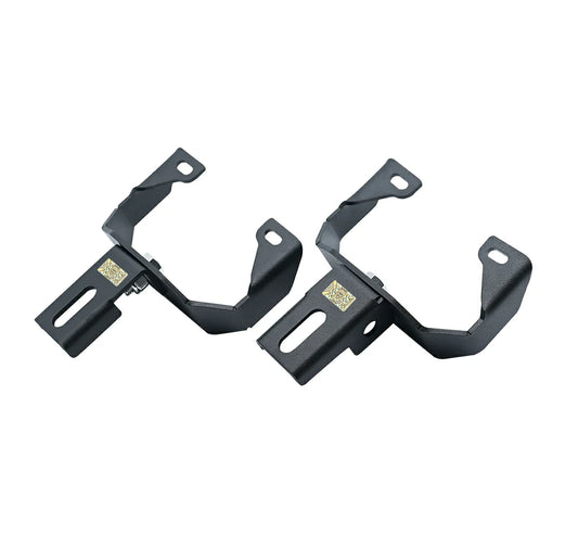 Motorcycle fog/aux light mount black for hero xpulse 200 by maddog 