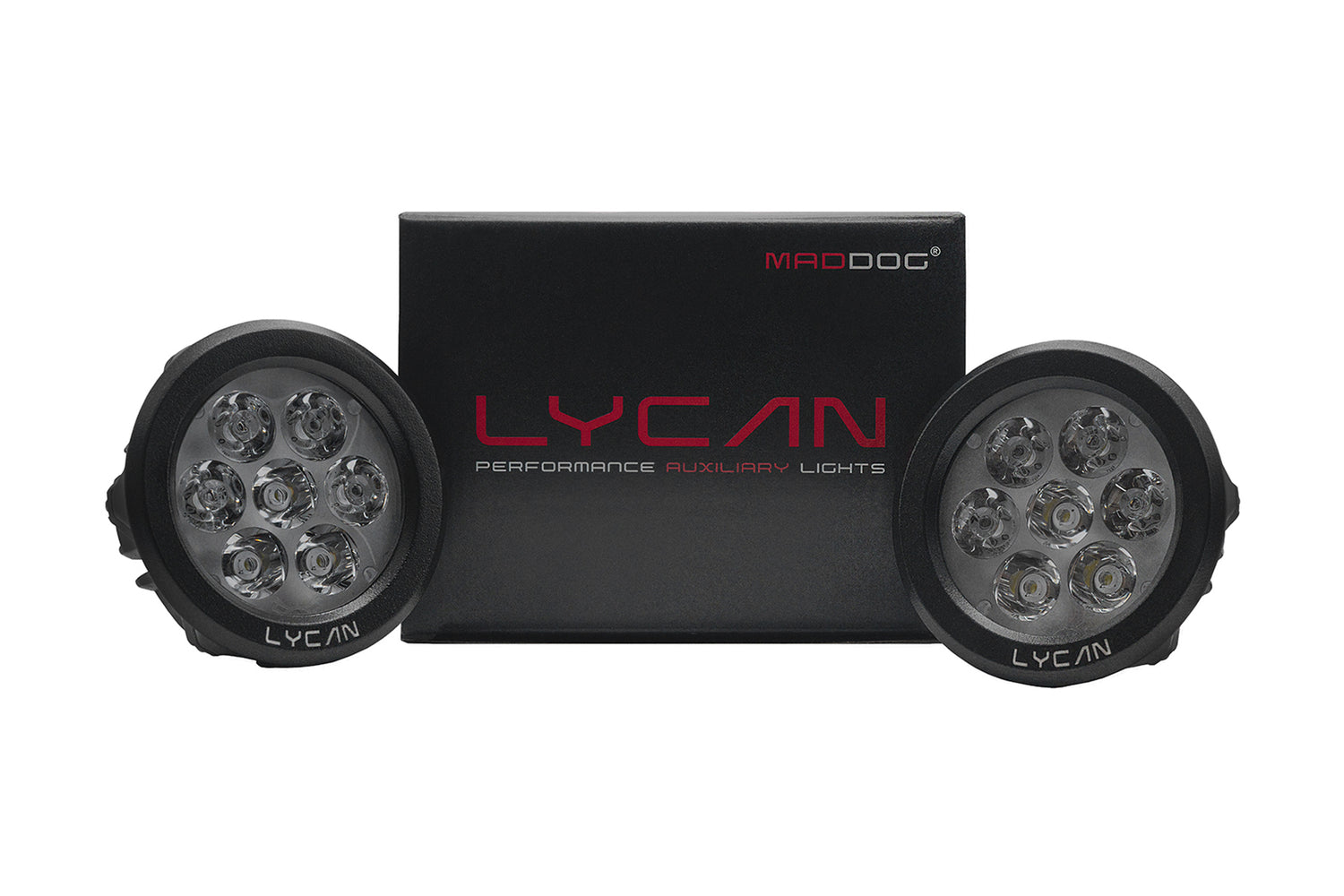 motorcycle fog light with dual switch and wiring harness included by maddog