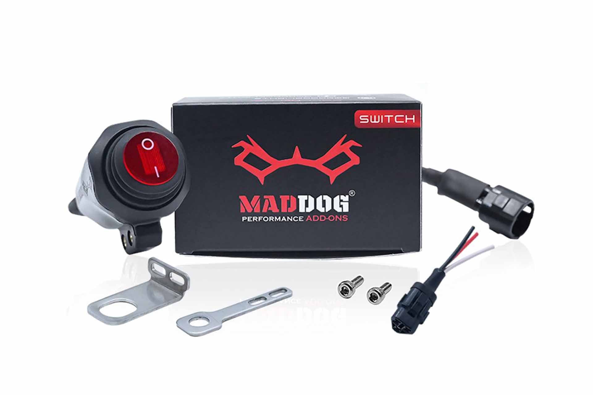 switch connectivity option for motorcycle aux/fog lights maddog