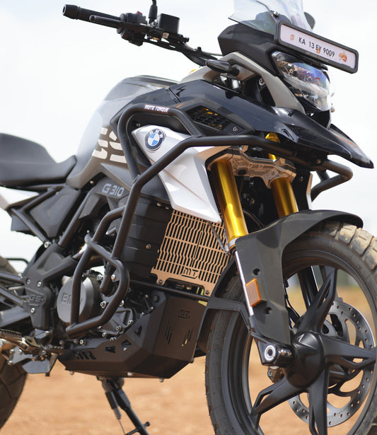 Motorcycle crash guard black for bmw g310 gs