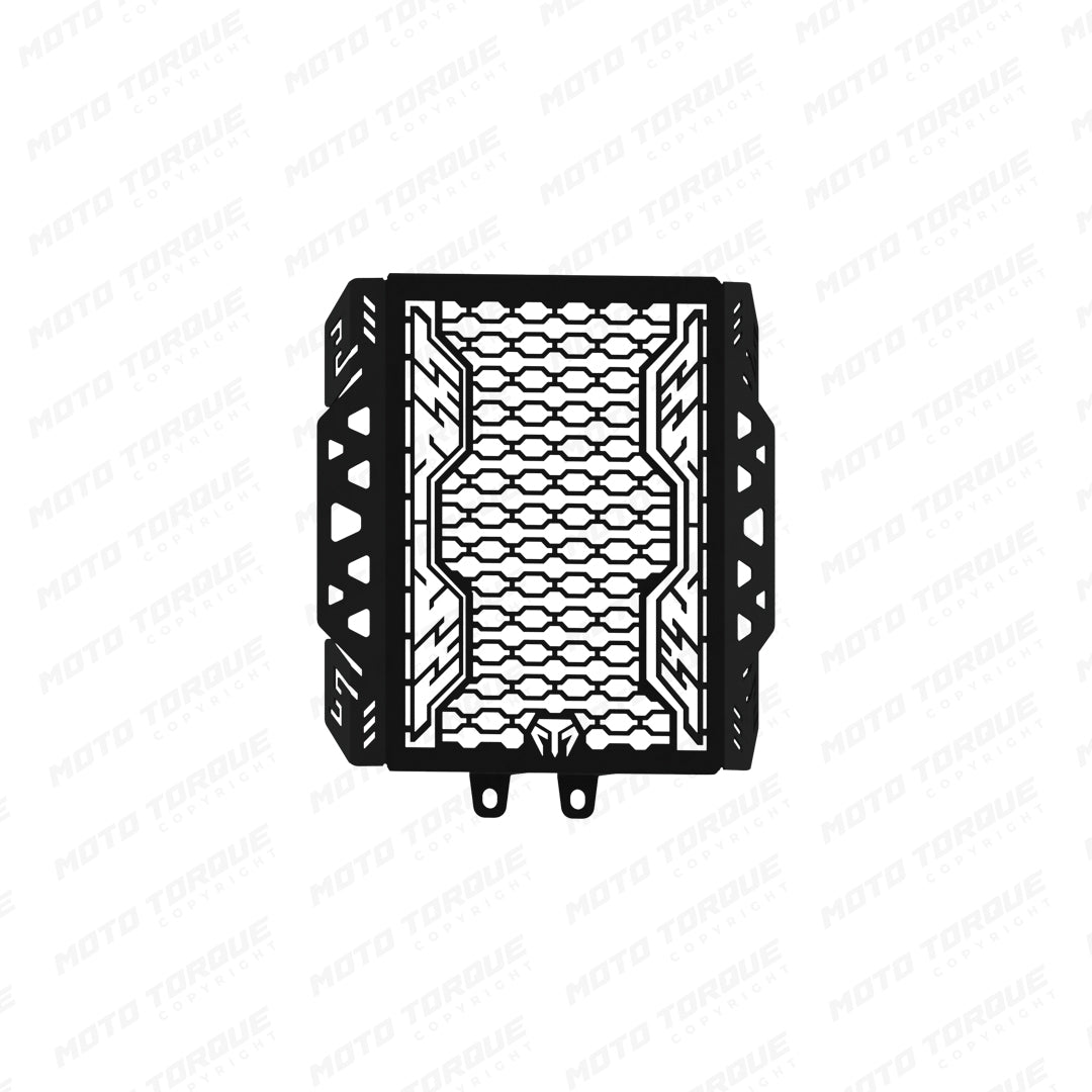Motorcycle radiator guard black for royal enfield bear 650