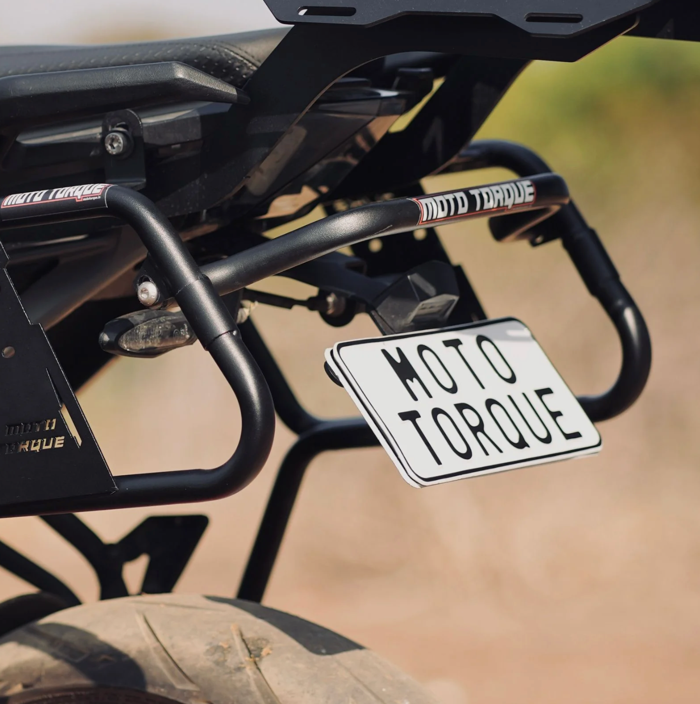 Motorcycle tail tidy black for ktm duke 250/390 