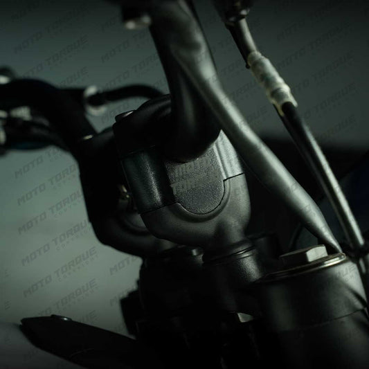 Motorcycle black handlebar riser for royal enfield guerilla 450