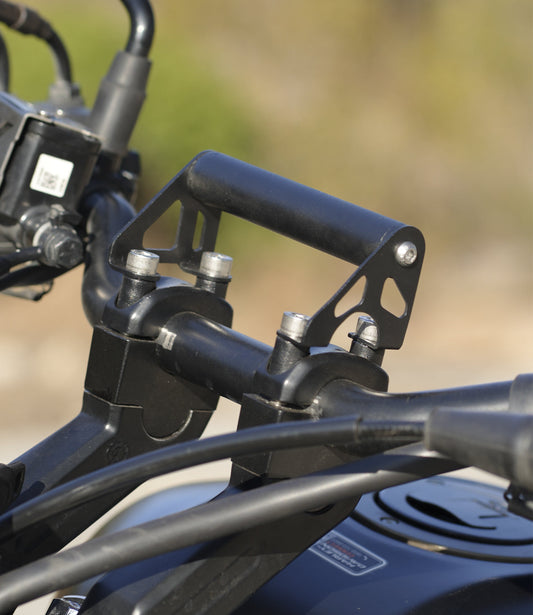 Motorcycle gps mount black for harley davidson x440