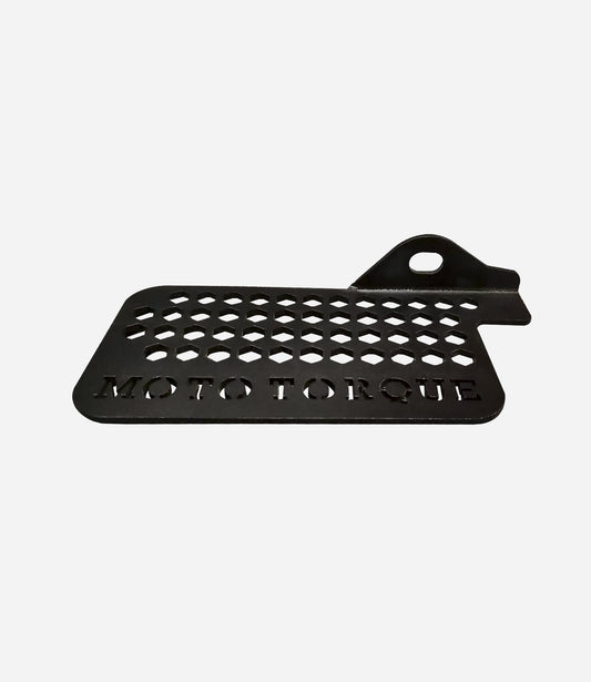 Motorcycle pilion footrest black for honda h'ness