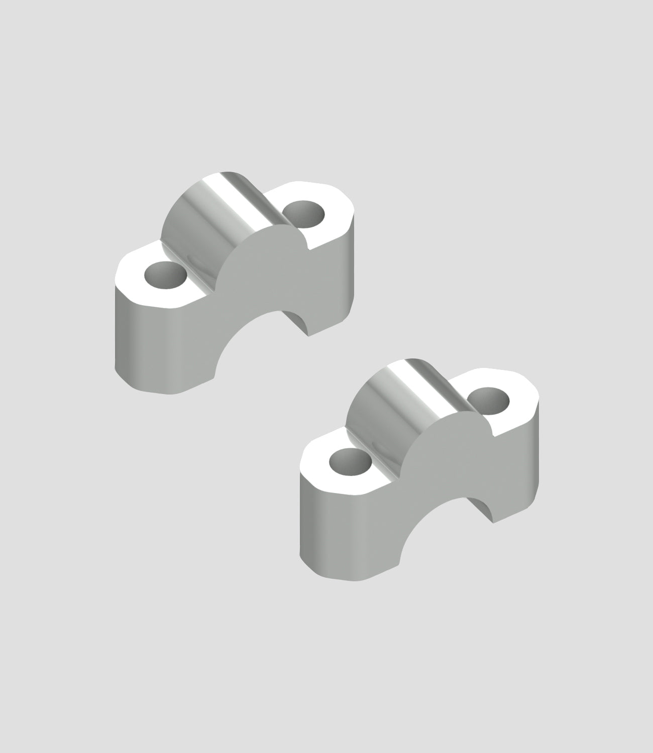 Motorcycle aluminium handlebar risers for honda h'ness 