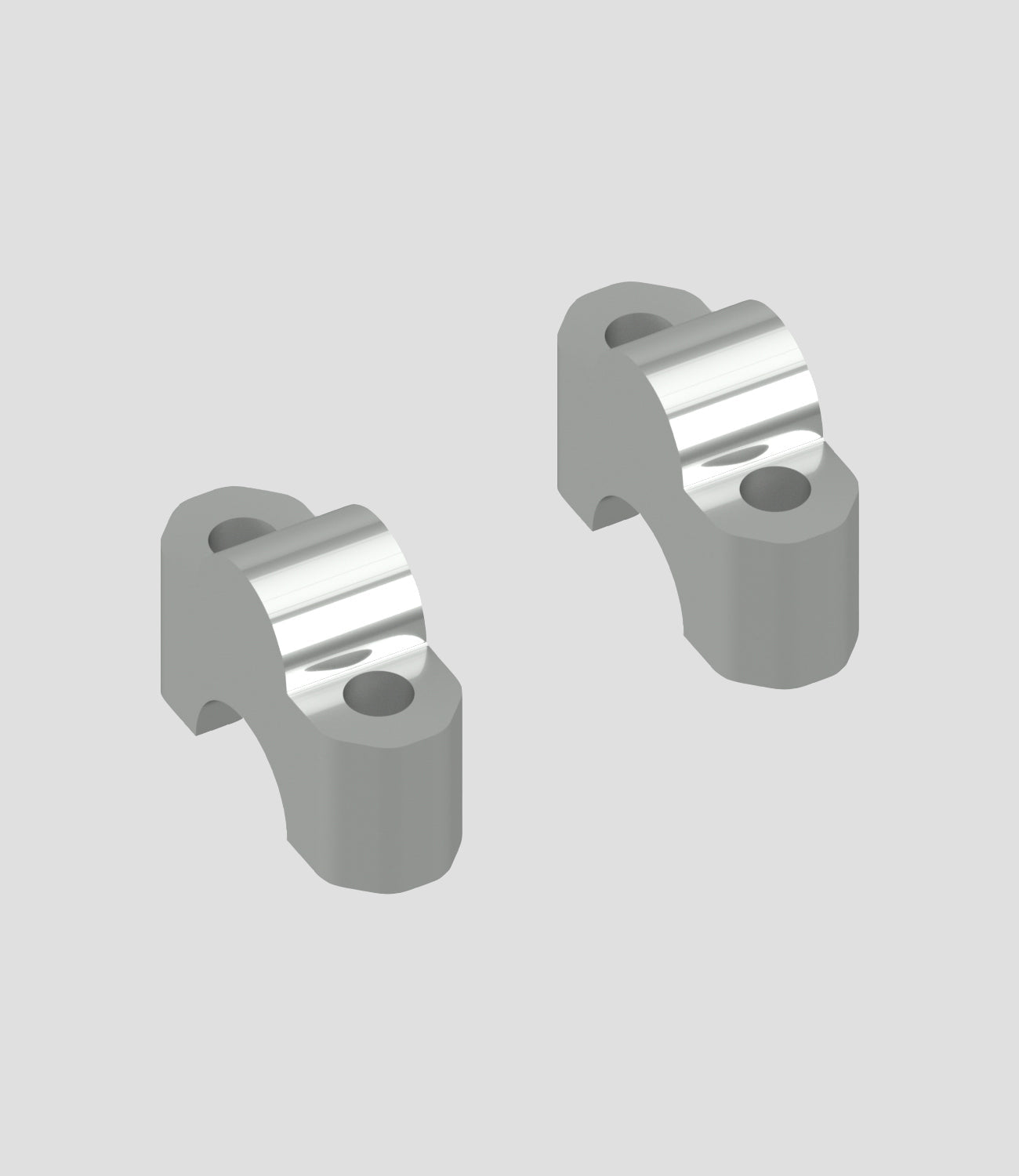 Motorcycle aluminium handlebar risers for honda h'ness 