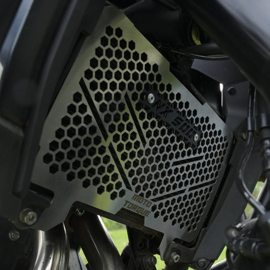 Motorcycle stainless steel radiator guard for honda nx500