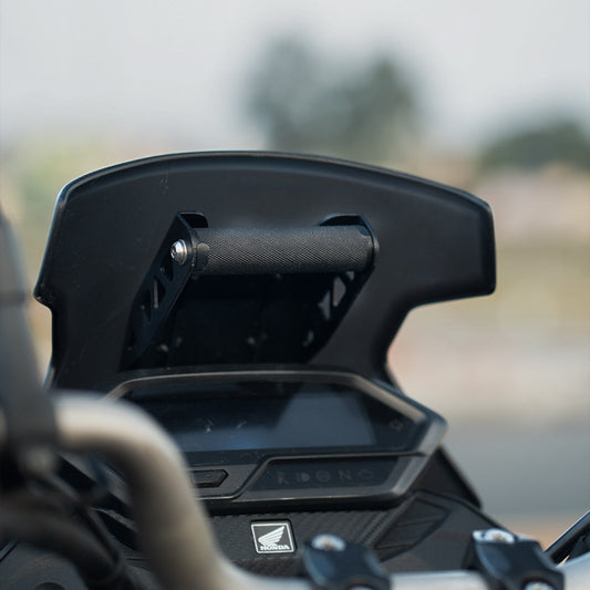 Motorcycle GPS Mount black for honda NX 200 / CB 200 x