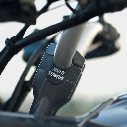Motorcycle handlebar riser black for honda NX 200 / CB 200 x