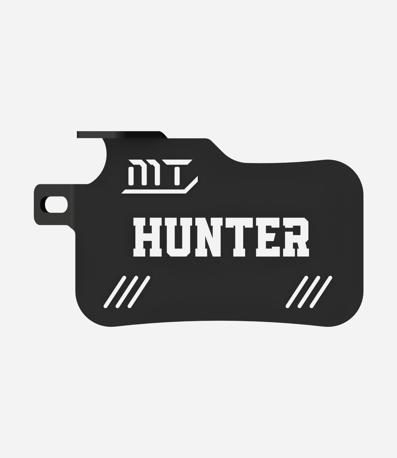 Motorcycle footrest black for royal enfield hunter 350
