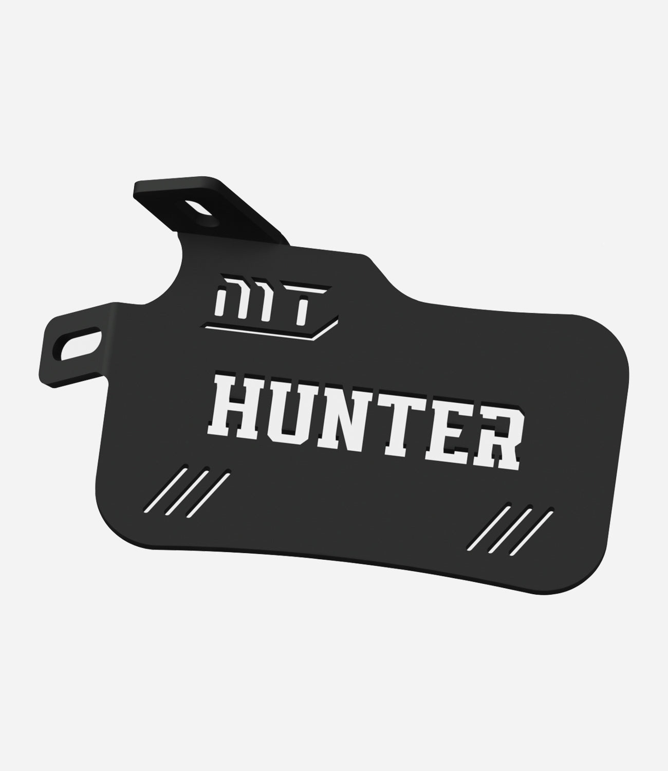 Motorcycle footrest black for royal enfield hunter 350