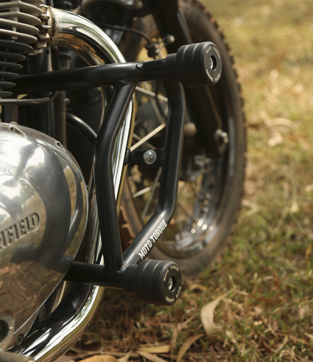 Motorcycle crash guard for interceptor 650 & GT650 black 