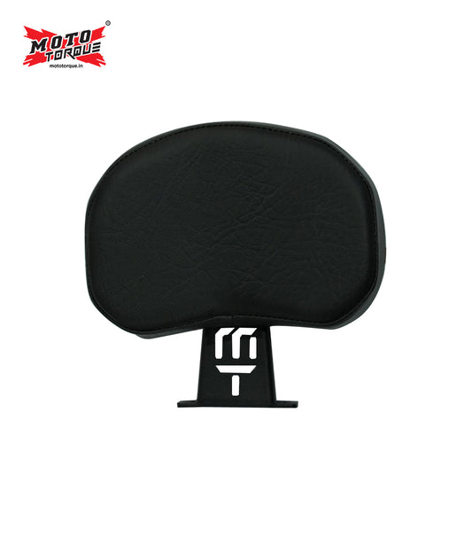 Motorcycle back rest black for royal enfield interceptor / gt 650