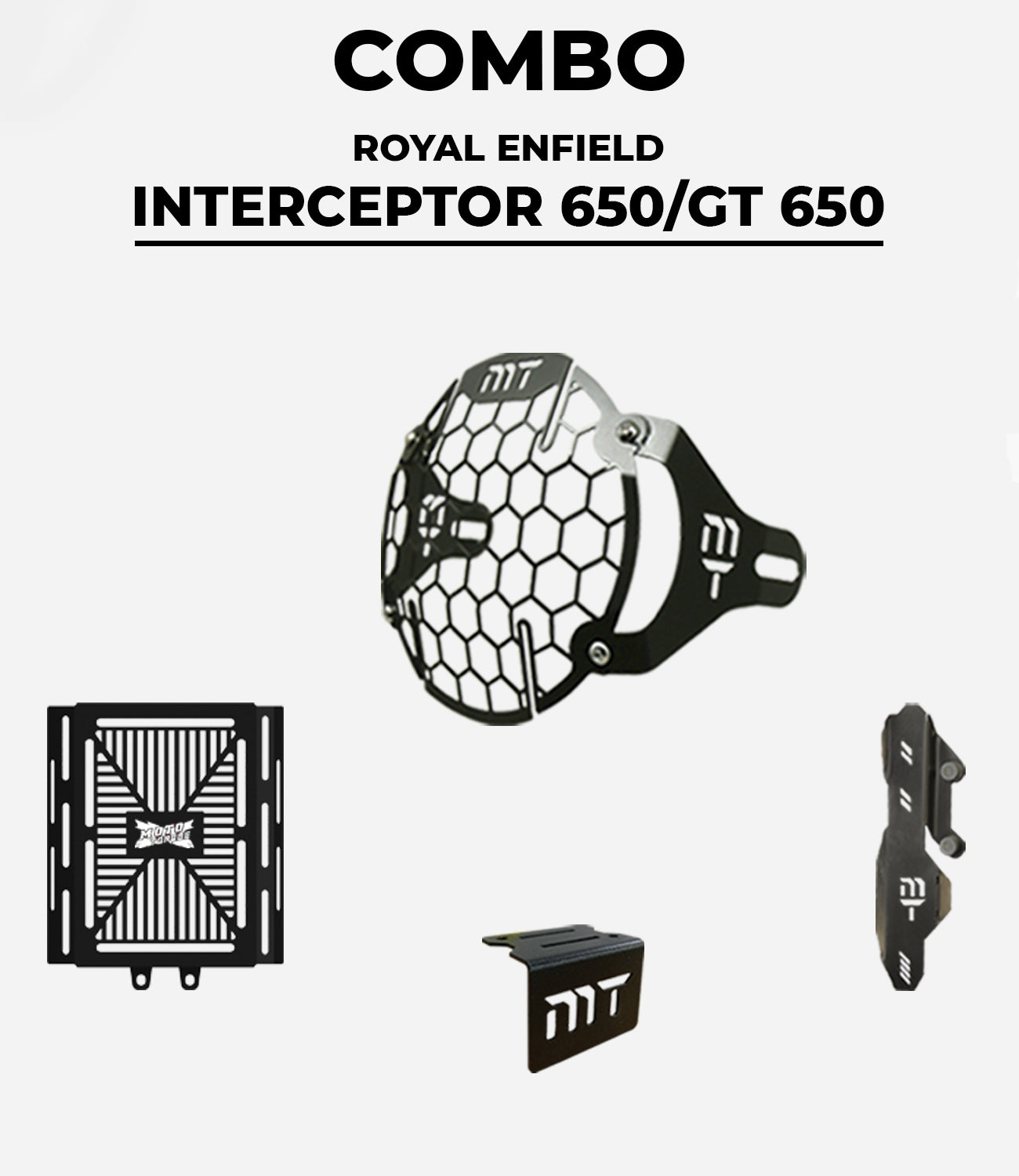 Motorcycle accessories combo kit for royal enfield interceptor / GT 650
