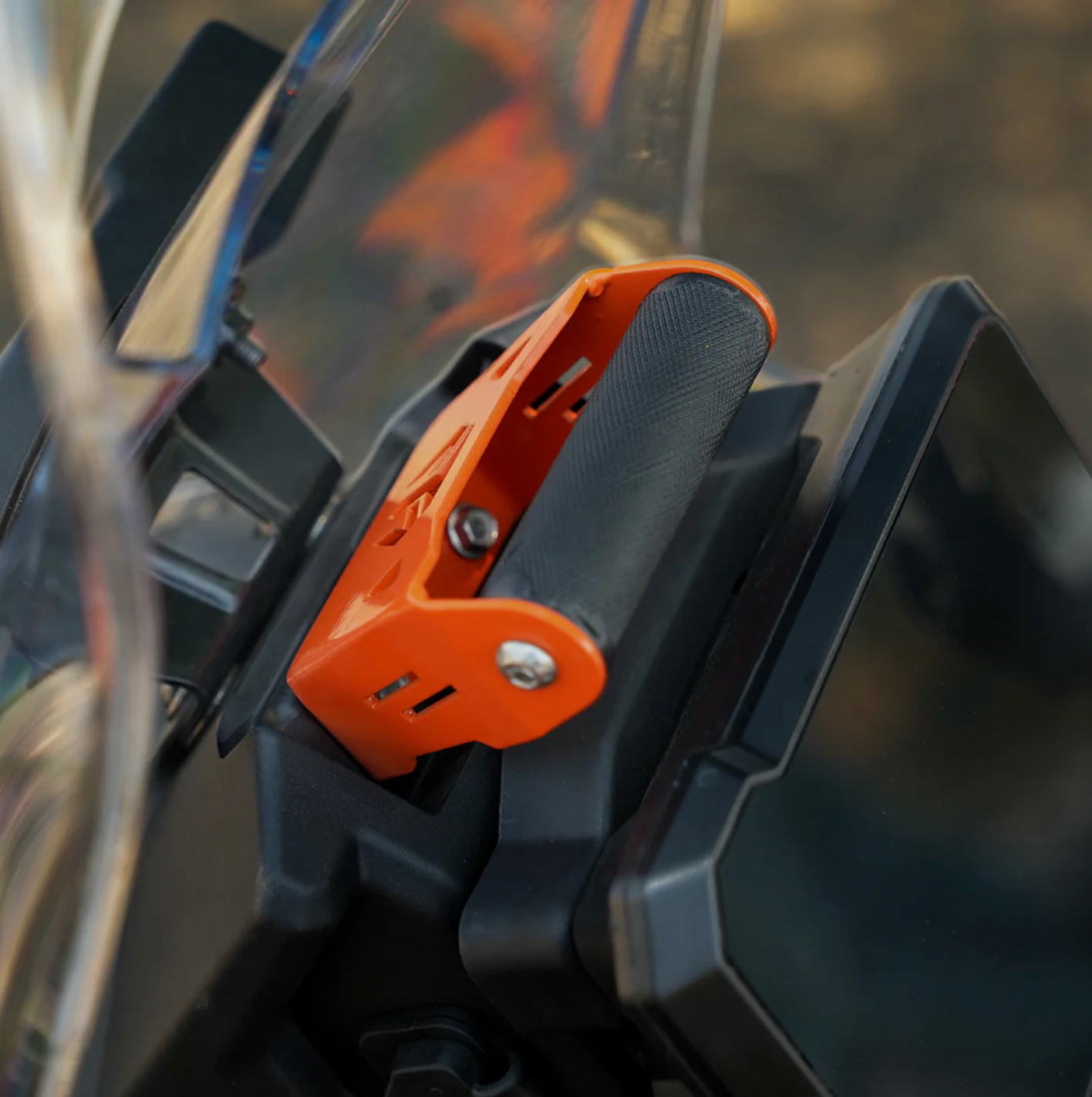 Motorcycle GPS Mount orange for ktm adventure 390/x