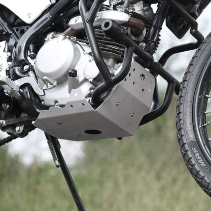 Motorcycle aluminium sump guard lightweight for kawasaki klx 230