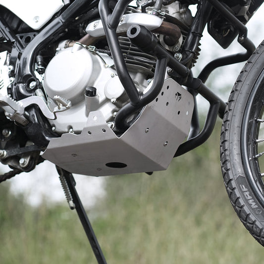 Motorcycle aluminium sump guard lightweight for kawasaki klx 230