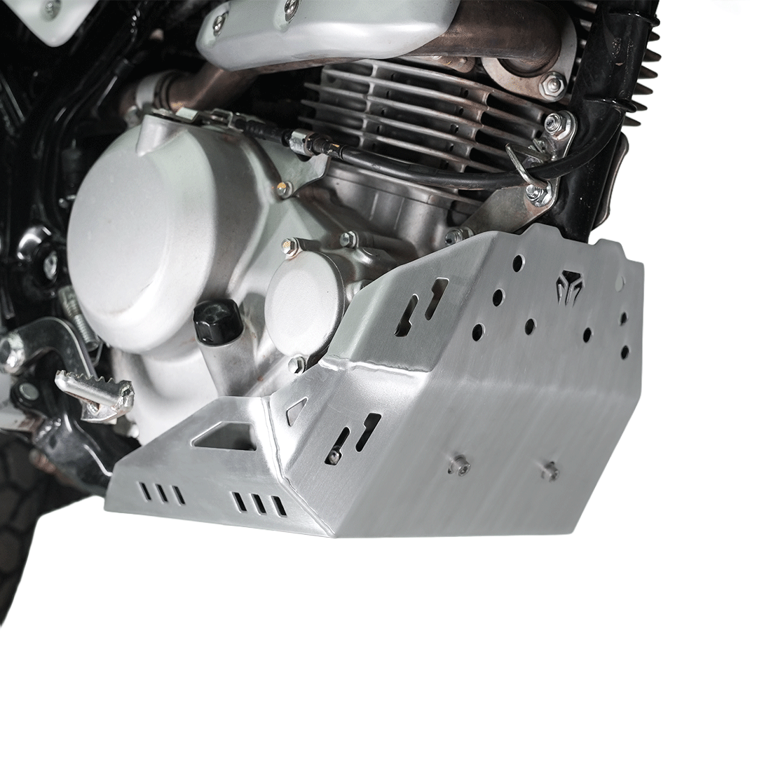 Motorcycle aluminium sump guard lightweight for kawasaki klx 230
