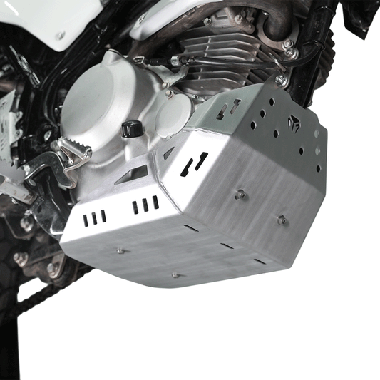 Motorcycle aluminium sump guard lightweight for kawasaki klx 230