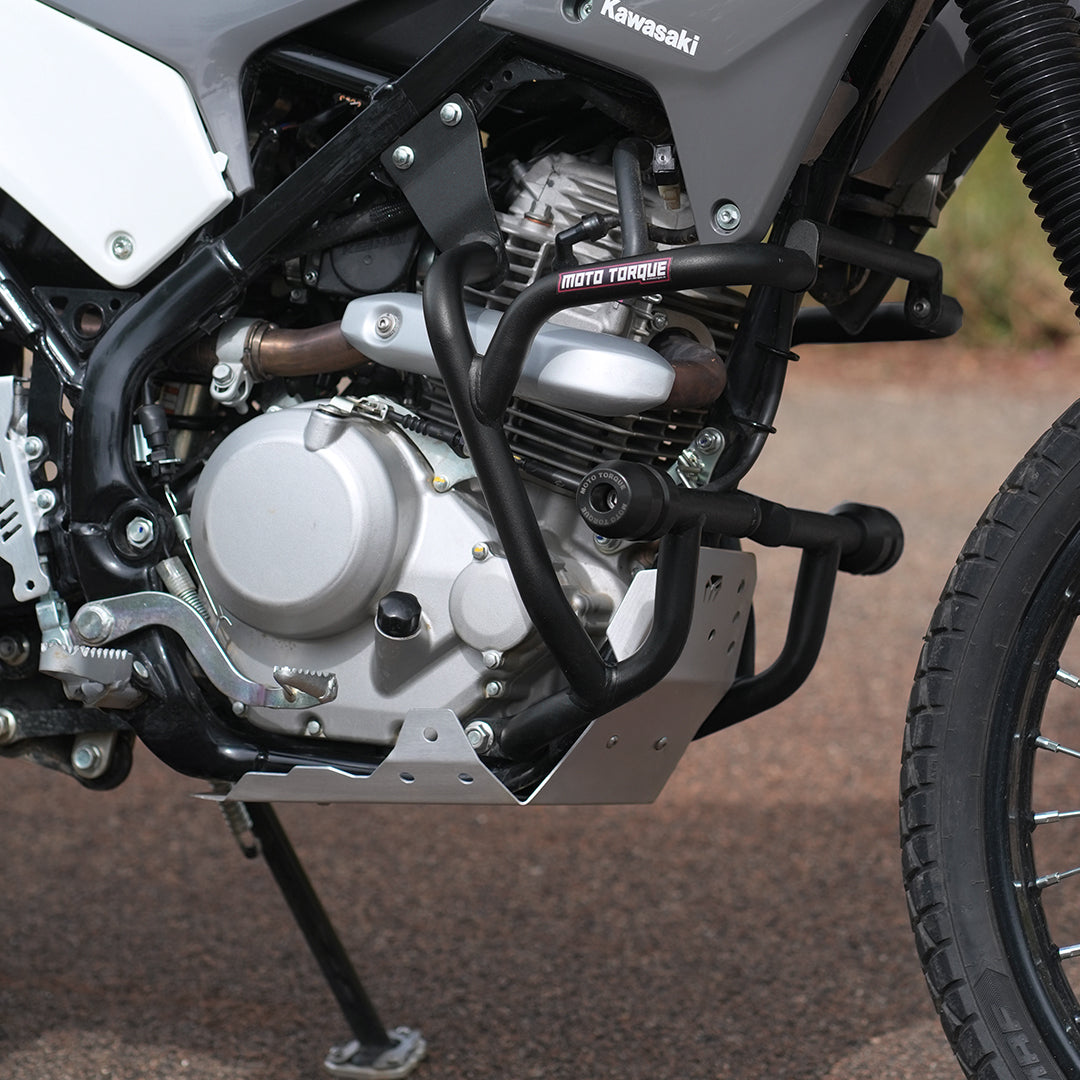 Motorcycle high grade MS lightweight black crash guard for kawasaki klx 230 (not for ckd)