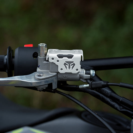 Motorcycle front break liquid / master cylinder protector aluminium for kawasaki klx 230