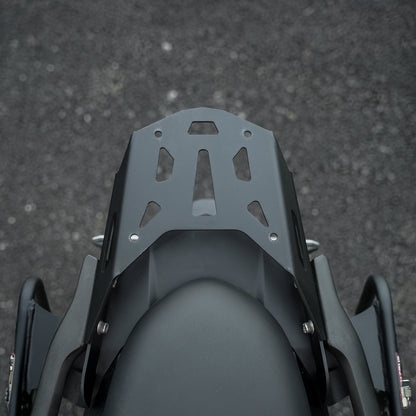 Motorcycle back luggage rack carrier black for kawasaki versys 650 