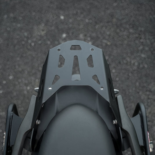 Motorcycle back luggage rack carrier black for kawasaki versys 650 
