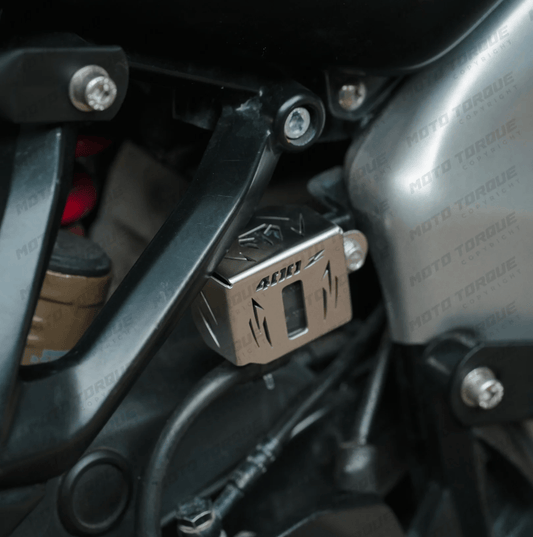 Motorcycle reservoir oil guard ss for bajaj pulsar ns400