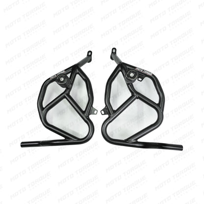 Motorcycle black crash guard for royal enfield bear 650