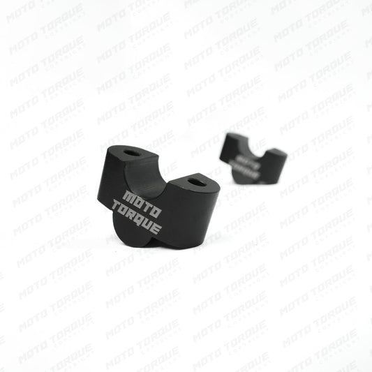 Motorcycle handlebar riser for extra comfort, black for royal enfield bear 650