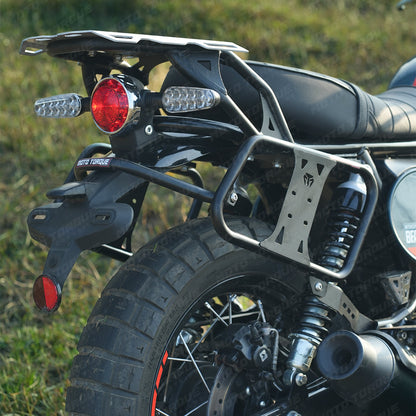 Motorcycle saddle stay black for royal enfield bear 650