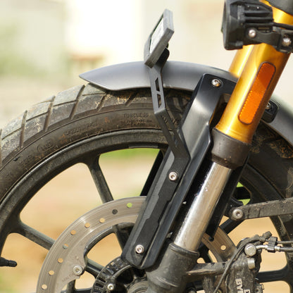 Motorcycle number plate holder for triumph scrambler 400x