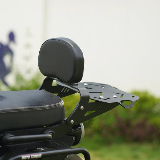 Motorcycle pillion backrest for royal enfield shotgun 650 