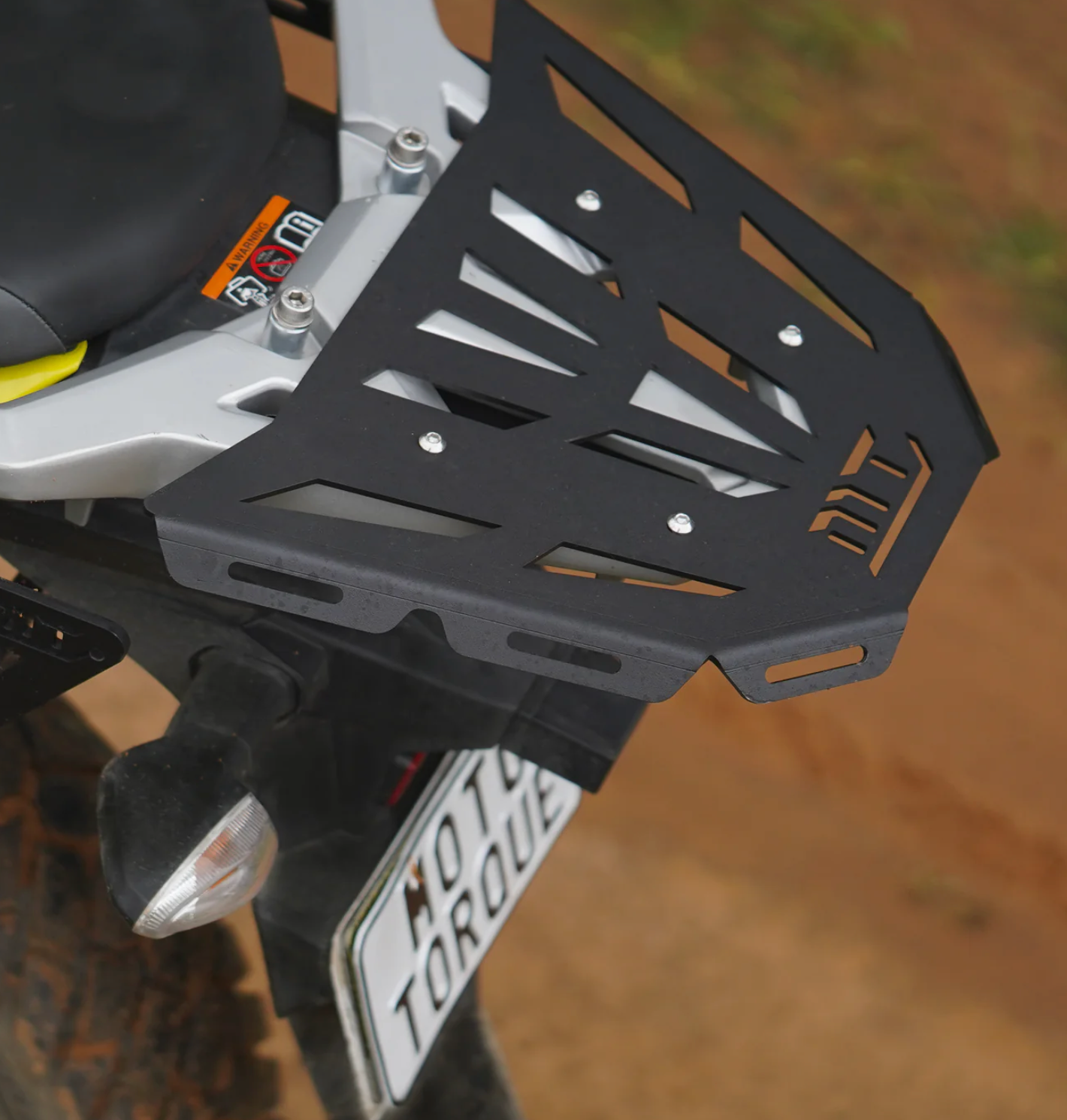 Motorcycle luggage back carrier rack black for suzuki v-strom 250 sx