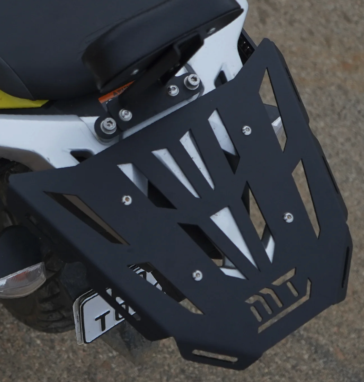 Motorcycle luggage back carrier rack black for suzuki v-strom 250 sx