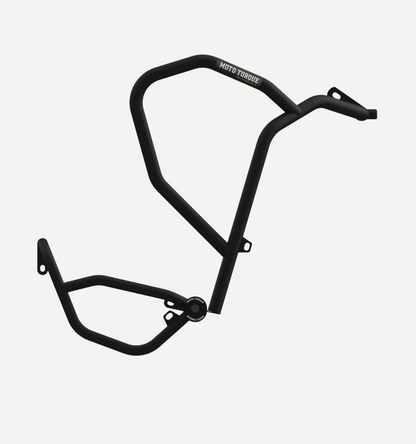Motorcycle crash guard black for suzuki v-strom 250 