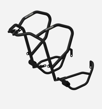 Motorcycle crash guard black for suzuki v-strom 250 