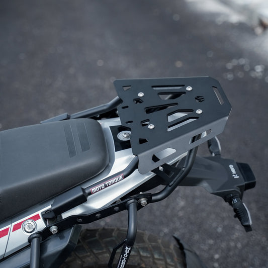 Motorcycle luggage back carrier black for hero Xpulse 210