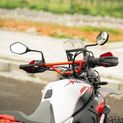 Motorcycle handlebar red for hero xpulse 210