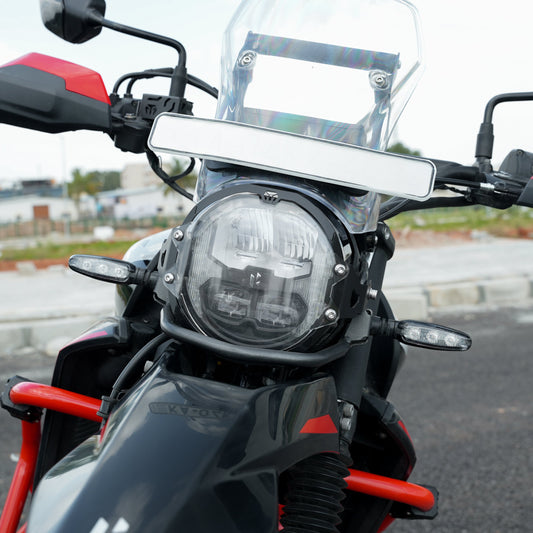Motorcycle clear acrylic case  headlight protector for hero xpulse 210