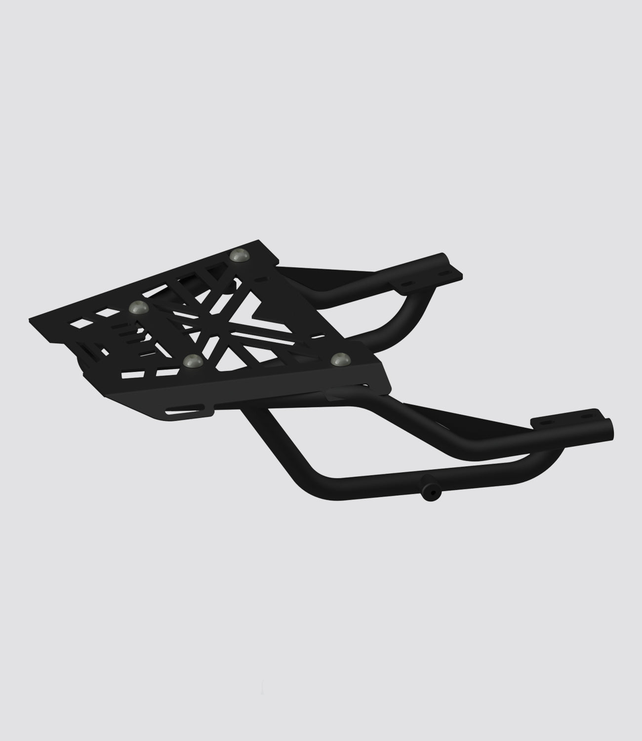 Motorcycle back carrier luggage mount black for hero Xpulse rally edition
