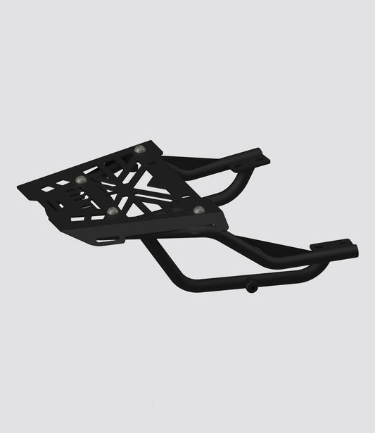 Motorcycle back carrier luggage mount black for hero Xpulse rally edition