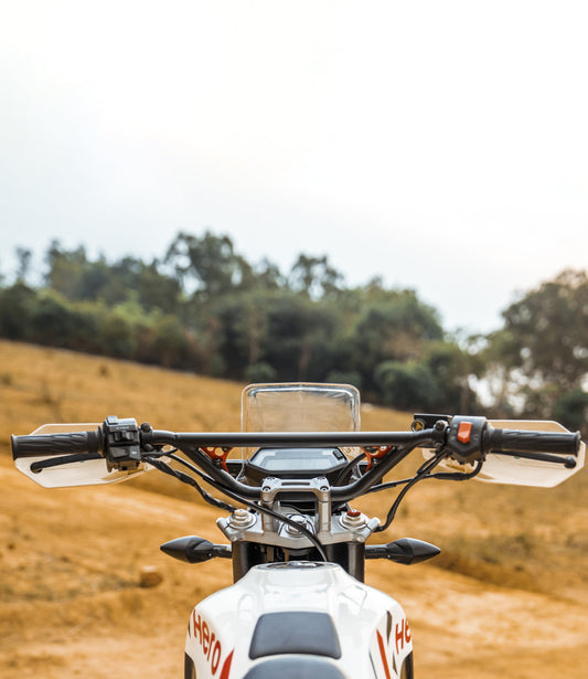 Motorcycle handlebar black for hero Xpulse rally edition 