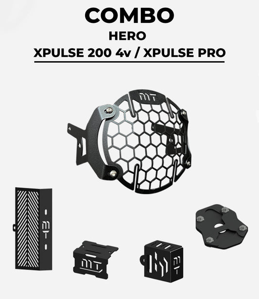 Motorcycle protective accessories combo kit for hero Xpulse rally edition 