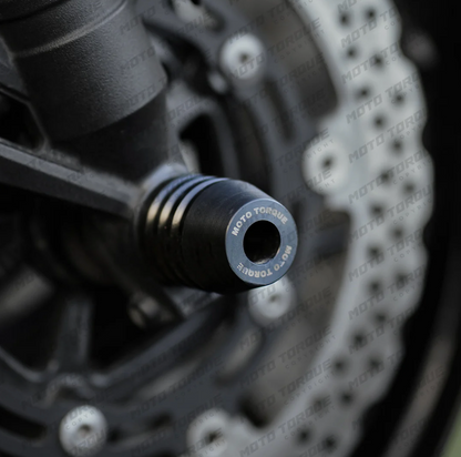 Motorcycle fork sliders black for kawasaki z900