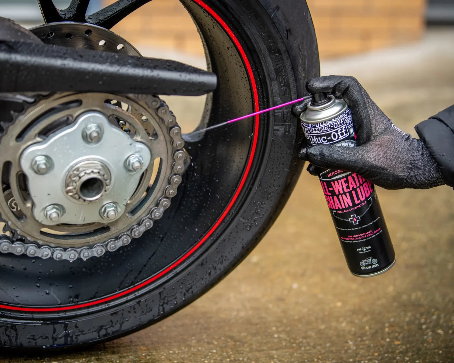 Muc-Off All Weather Chain Lube – 400ml - Motogear Performance