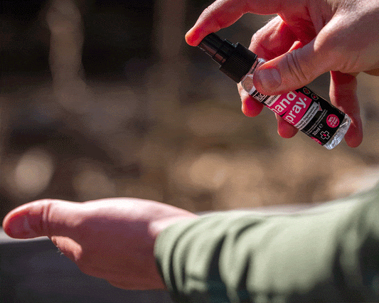 hand sanitiser - WHO recommended formula - clean up after maintenance 